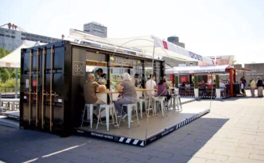 濟(jì)南甸柳小區(qū)集裝箱移動(dòng)板房售貨亭 濟(jì)南甸柳小區(qū)集裝箱移動(dòng)板房售貨亭